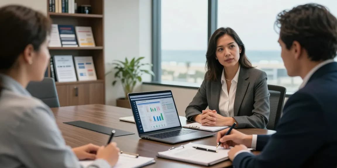 Engaging consultation with a financial advisor in Virginia Beach, VA.