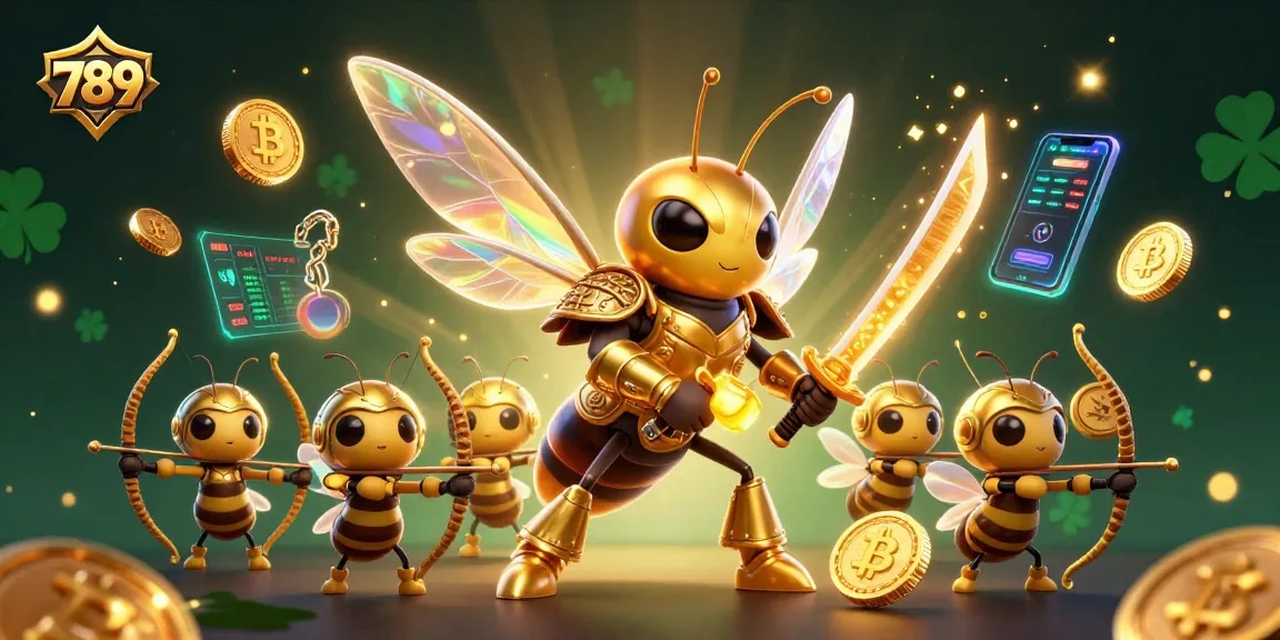 Engage with 789's thrilling 3D casino scene featuring vibrant characters and crypto elements for high-stakes gaming.