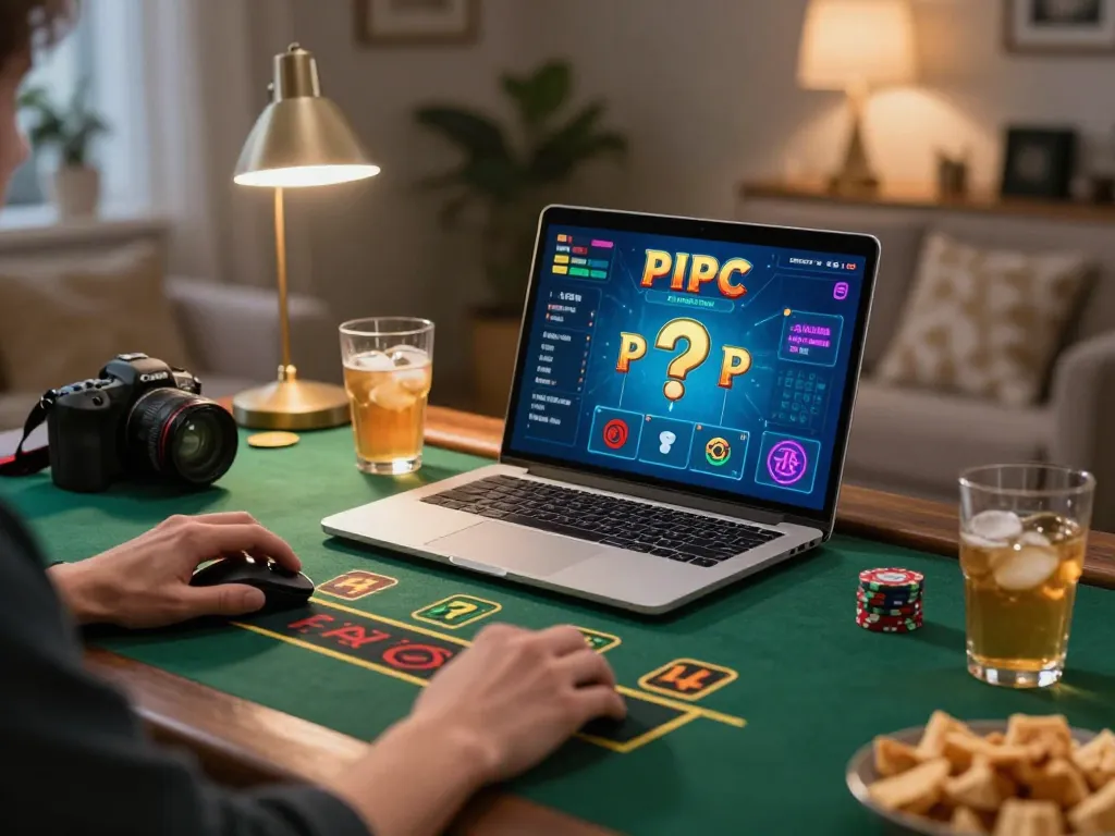 Engaged player enjoying cm88 online blackjack game at home, demonstrating responsible gaming.